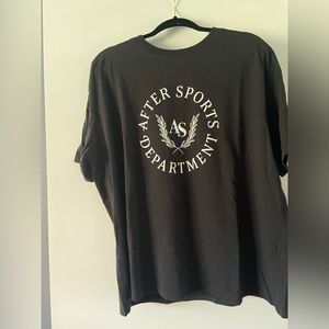 Navy and white T-shirt